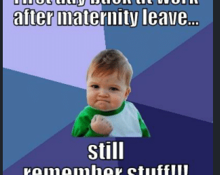 Returning to Work after Maternity Leave